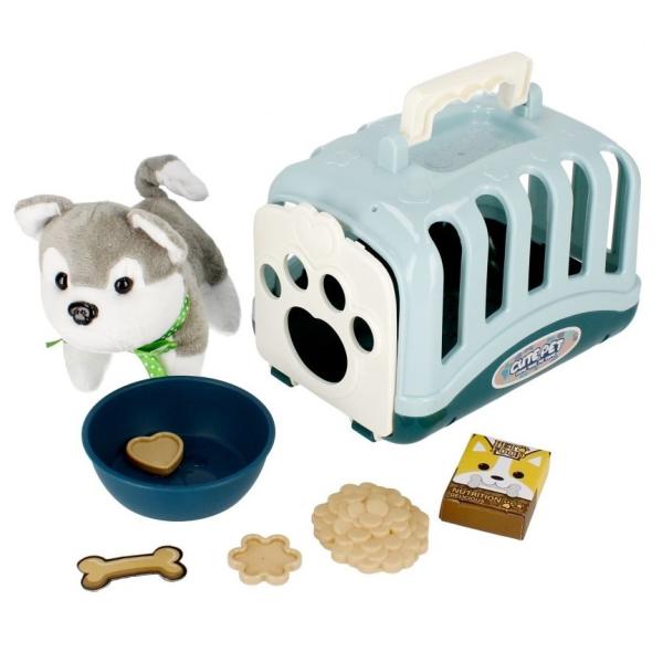 Zvířátko mazlíček - v přepravce (sada 15 ks)