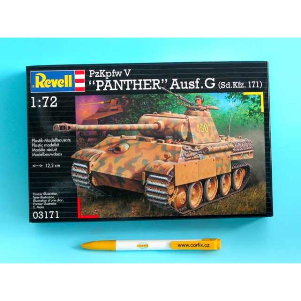 Plastic modelky tank 03171 - Kpfw. V Panther Ausg. G (1:72)