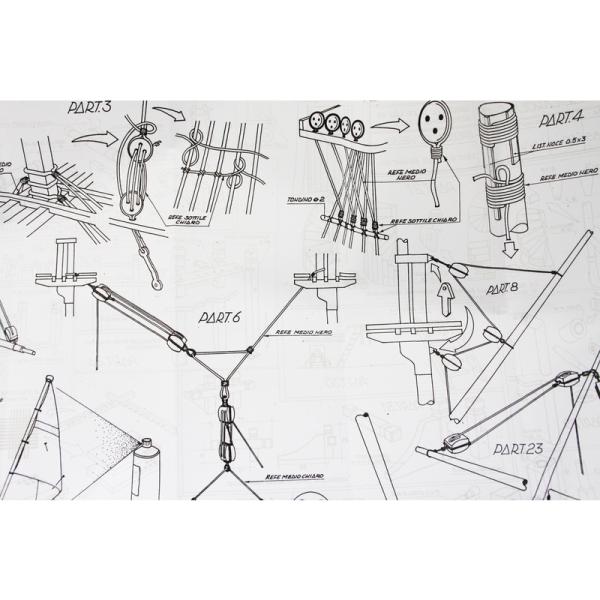 Mantua Model Royal Caroline 1:47 kit (obrázek 11)
