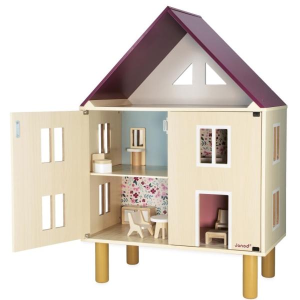 Janod Dřevěný domeček pro panenky Twist (obrázek 5)