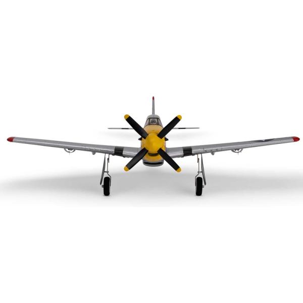 E-flite P-51D Mustang 0.49m Detroit Miss SAFE Select BNF Basic (obrázek 7)