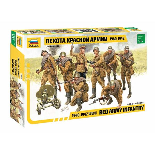 Model Kit figurky 3526 - Pěchota Rudé armády (1940-42) (1:35)