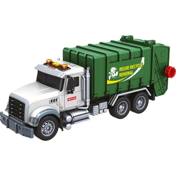 CITY SERVICE CAR - 1:14 - Smetiarske vozidlo (so zvukom, svetlami a ďalšími funkciami)