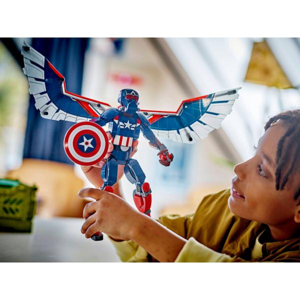LEGO® Super Heroes 76296 Sestavitelná figurka: Nový Kapitán America (obrázek 7)