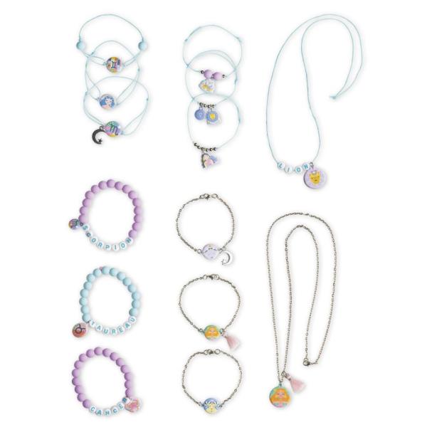 Janod Atelier Sada Výroba šperků Znamení zvěrokruhu 14 ks od 7 let