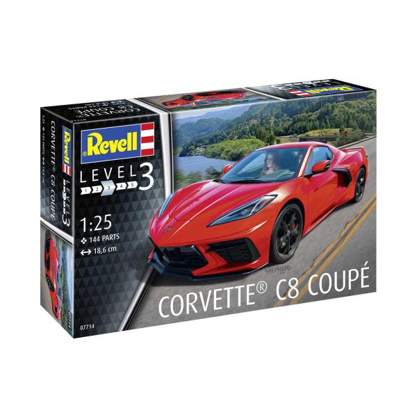 Plastikový model auta 07714 - Corvette C8 Coupé (1:25)