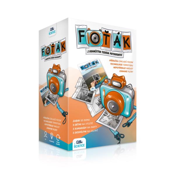 Albi Fotoaparát s termotiskem – Modrý