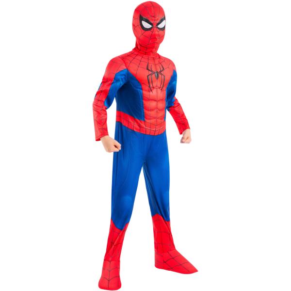 SPIDERMAN dětský kostým velikost (122-128cm)deluxe (obrázek 4)