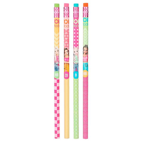 Top Model Sada tužek, 4 ks, tvrdosti: 2x HB, 1x B, 1x 2B