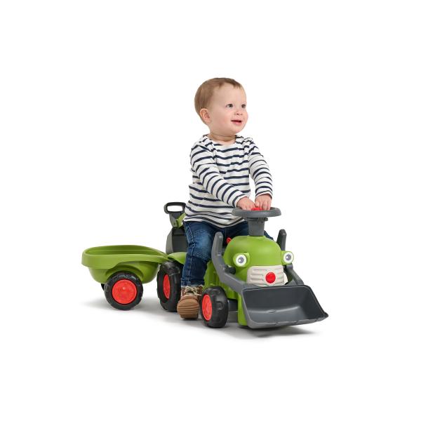 Falk odrážedlo/chodítko traktor s nakladačem, bagrem a vlečkou 912N Class (obrázek 4)