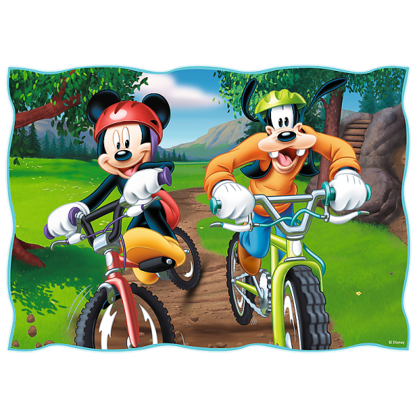 Trefl Puzzle 4v1 - Mickeyho pěkný den / Disney Standard Characters (obrázek 3)