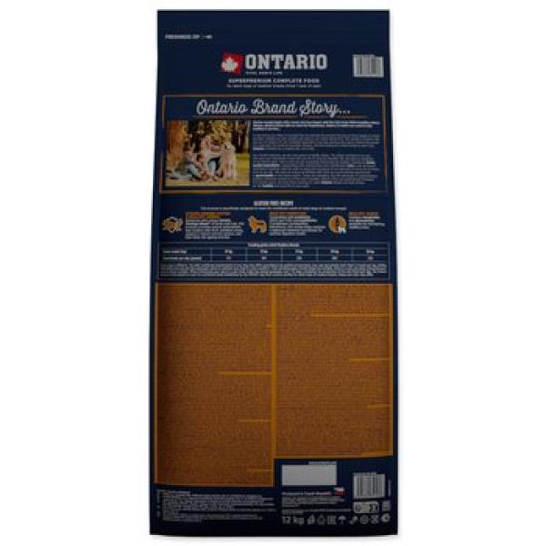 Krmivo Ontario Adult Medium Lamb & Brown Rice 12kg (obrázek 10)