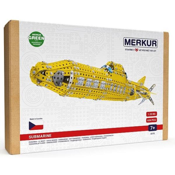 Merkur - Ponorka, 654 dílků