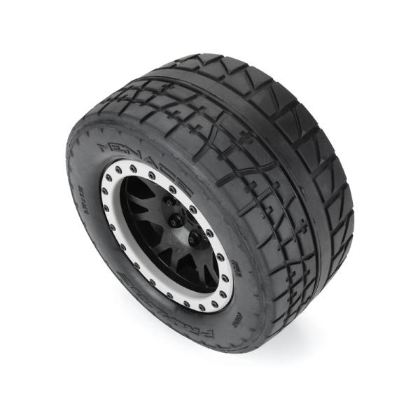 Pro-Line kolo 4.3", pneu Menace HP Belted Pro-Loc, disk černý 24mm (2) (X-Maxx) (obrázek 4)