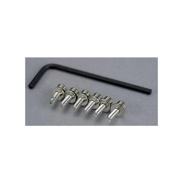 Traxxas skrutka M3x10 a podložka (6 + 6)