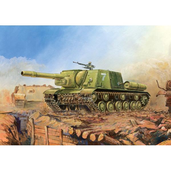 Model Kit military 3532 – ISU-152 Soviet Self-propelled Gun (1:35)