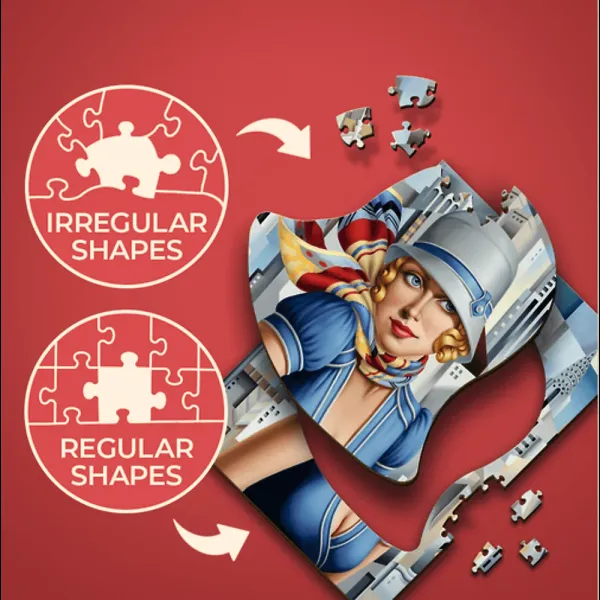 Trefl Dřevěné puzzle 200 - Léto ve městě (obrázek 3)