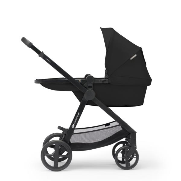 KINDERKRAFT Kočárek kombinovaný 3v1 Newly Classic black + Mink PRO (obrázek 4)
