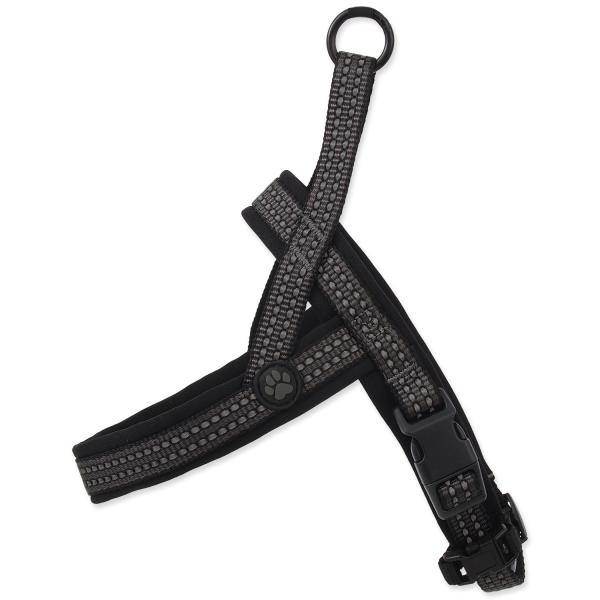 Postroj Active Dog Neoprene XS šedý 1,5×40-45cm