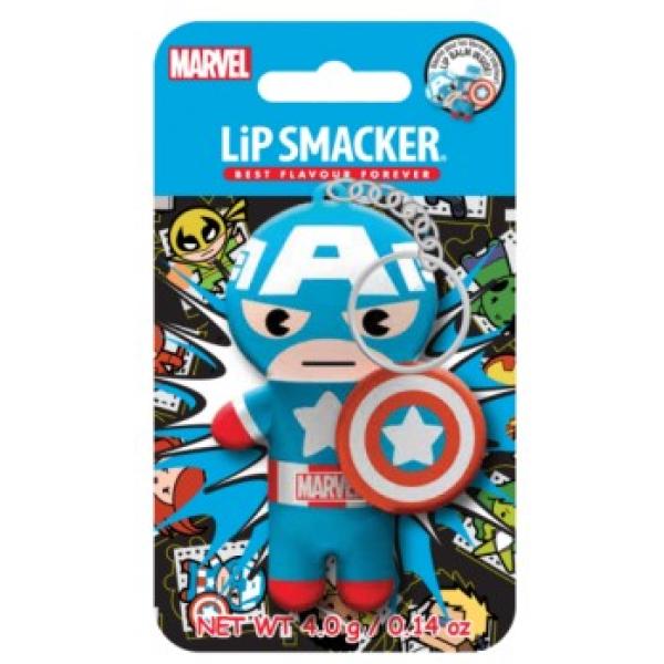 Lip Smacker balzám na rty/klíčenka 4g Kapitán Amerika s příchutí borůvky (obrázek 4)