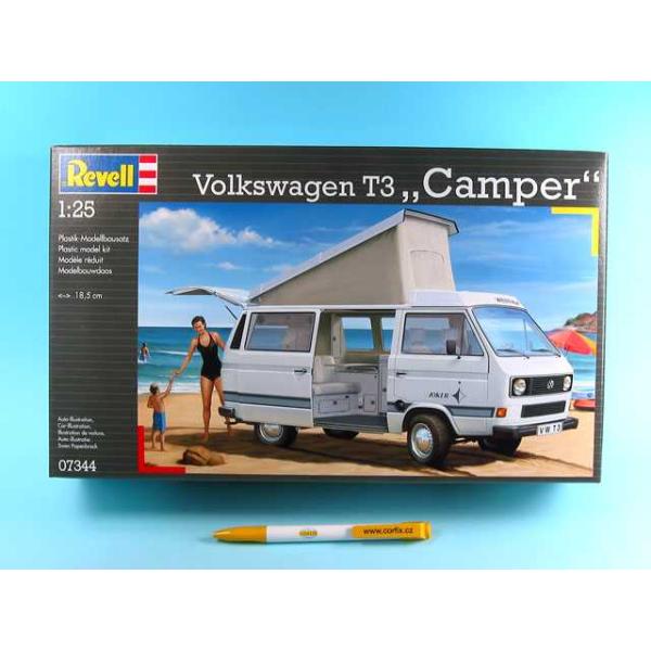 Plastic modelky auto 07344 - VW T3 Camper (1:25)