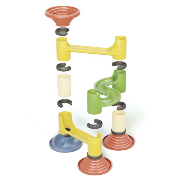 Quercetti PlayBio – Migoga Junior – velká kuličková dráha