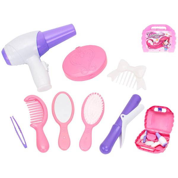 Kadeřnický set 8ks v kufříku