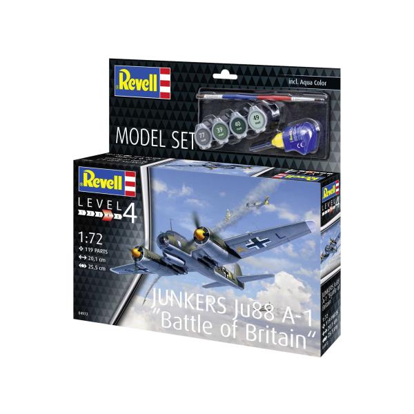 ModelSet letadlo 64972 - Junkers Ju88 A-1 "Bitva o Británii" (1:72) (obrázek 11)