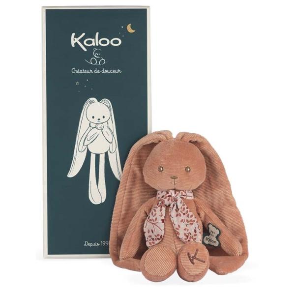 Kaloo Lapinoo Plyšový zajac s dlhými ušami terakota 25 cm