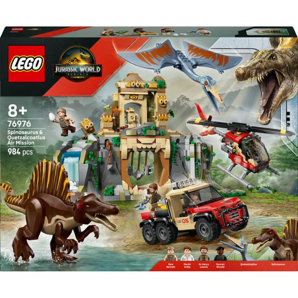 LEGO® Jurassic World™ 76976 Letecká mise spinosaura a quetzalcoatla (obrázek 9)