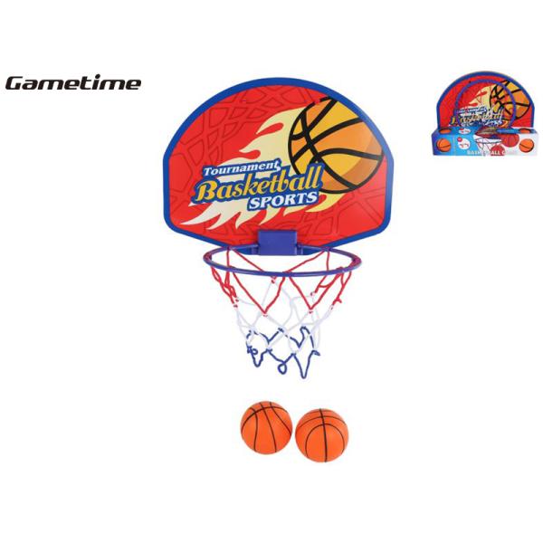 Gametime basketbalový kôš 17x28x21cm loptou 2ks