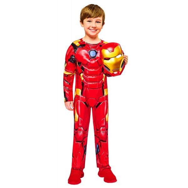 AVENGERS Iron man BL dětský kostým velikost(122-128cm) (obrázek 4)