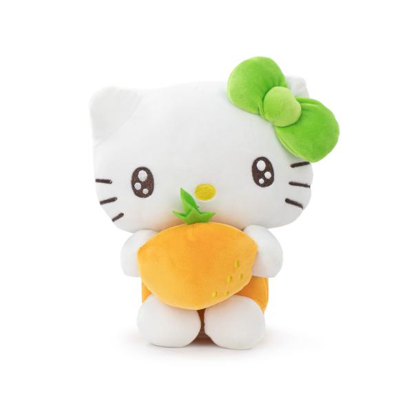 HELLO KITTY MACEDONIA Oranžová plyšová hračka 22cm