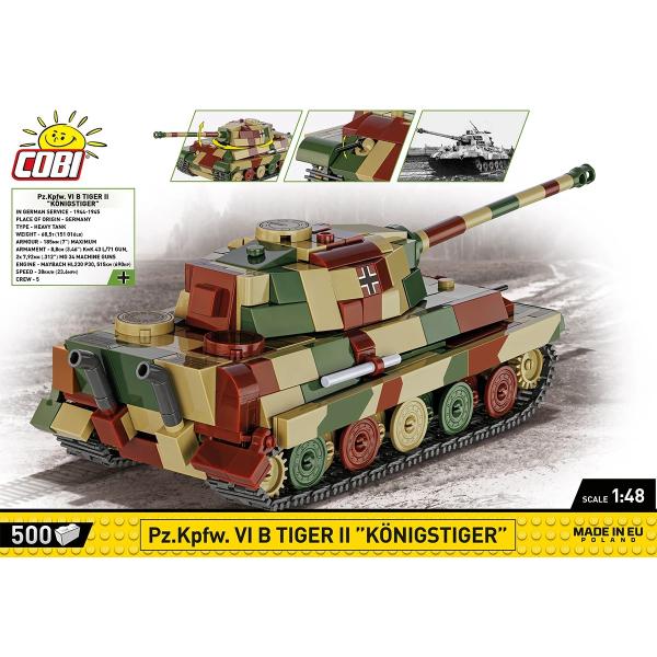 Cobi II WW Pz.Kpfw. VI B Tiger II Königstiger (obrázek 5)