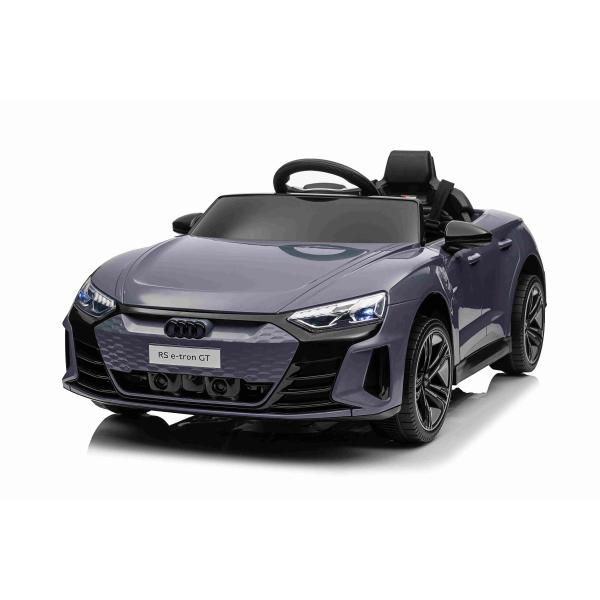 Elektrické autíčko Audi RS E-tron GT 12V, šedé, široké jednomístné sedadlo, 2,4 GHz dálk (obrázek 6)