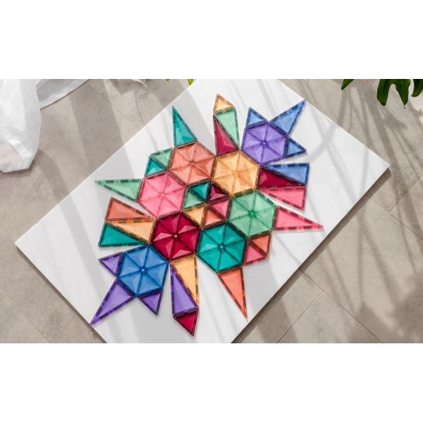 CONNETIX® Pastel Geometry Pack magnetická stavebnice 40 ks (obrázek 5)