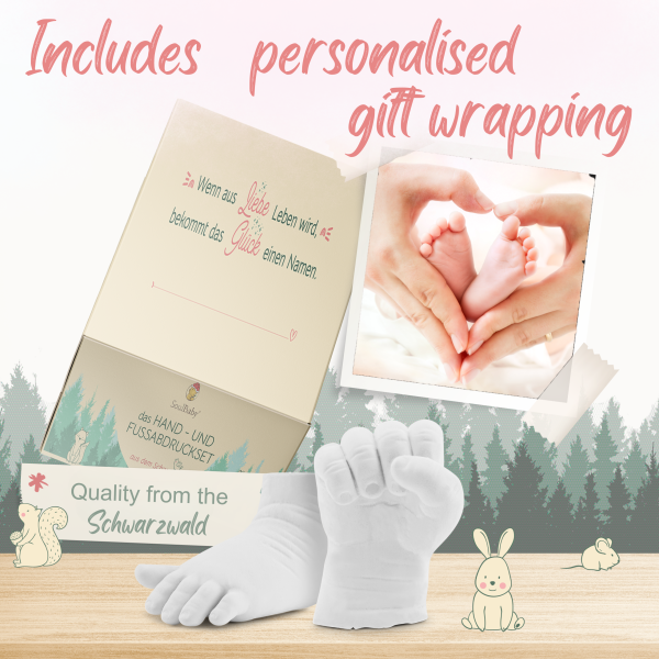 Originální kreativní set 3D odlitek – děti