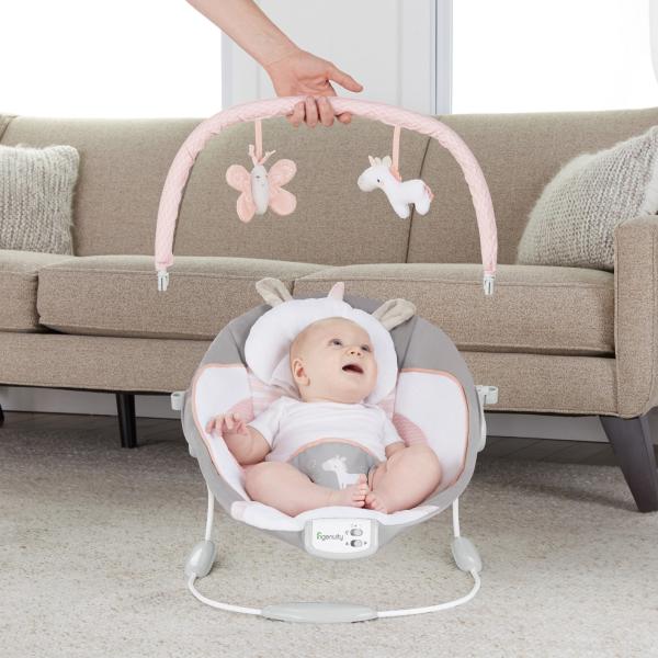 Lehátko vibrující s melodií Flora the Unicorn ™ 0m +, do 9kg (obrázek 10)