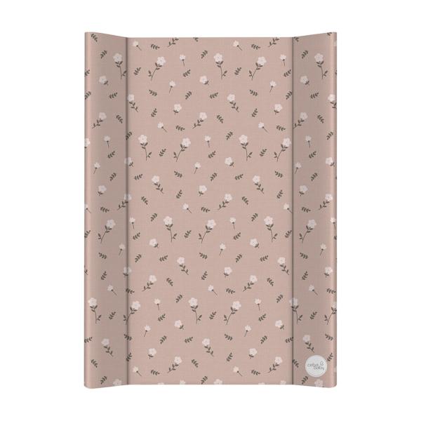CEBA BABY Podložka prebaľovacia 2-hranná s pevnou doskou (50x70)Ultra Light Petite Blossom