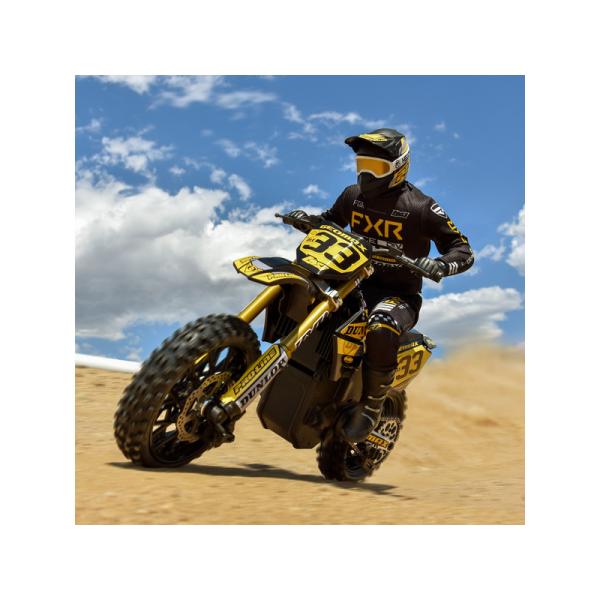 Pro-Line kolo s pneu Dunlop Geomax MX33 V2 Bead CR4 zadní, disk černý: PM-MX (obrázek 5)