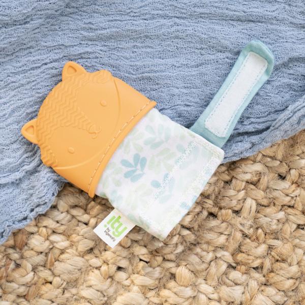 INGENUITY Kousátko s rukavičkou liška Kitt oranžová bez BPA 3m+ (obrázek 5)