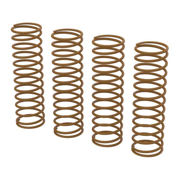 Arrma resorte de amortiguador E, 0.55N/mm, bronce (4): GROM