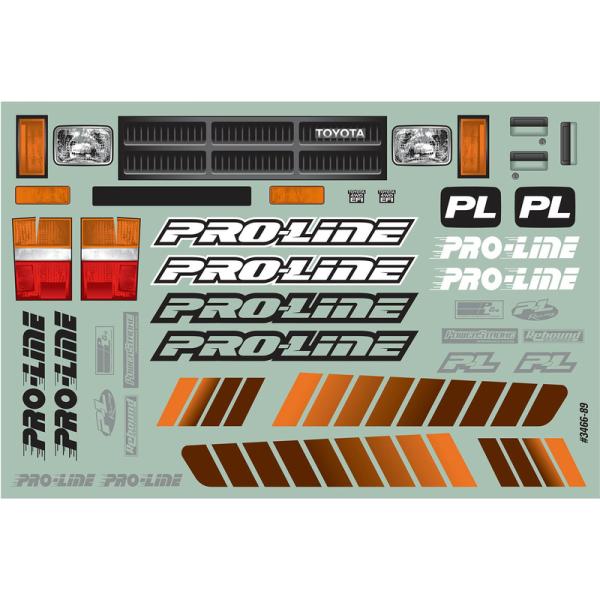 Pro-Line karosérie 1:10 Toyota HiLux SR5 1985 (Crawler 313mm) (obrázek 9)