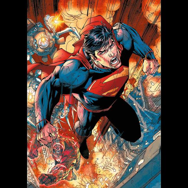 Trefl Puzzle 1000 Superman v akci