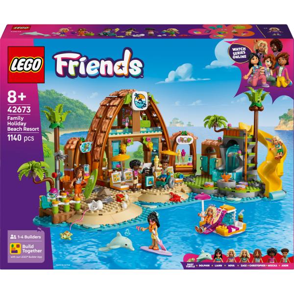 LEGO® Friends 42673 Rodinná dovolená na pláži (obrázek 8)