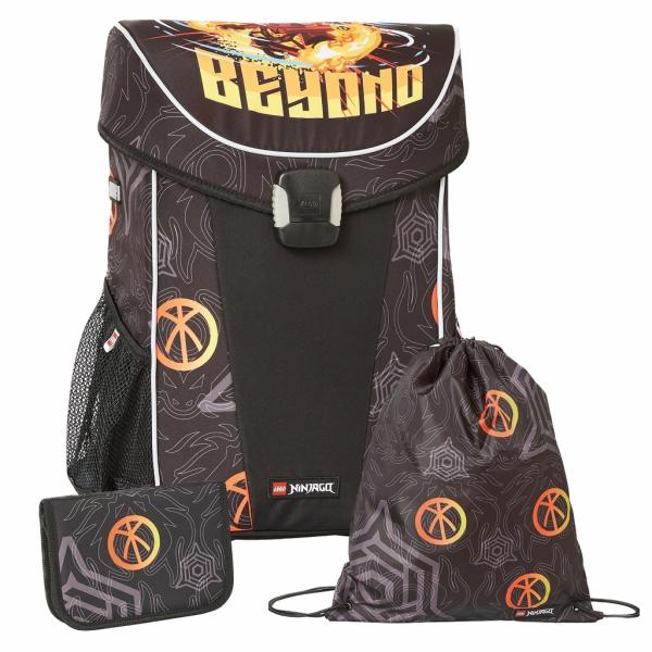 LEGO Ninjago Reach Beyond, Easy Light - školská aktovka, 3 dielny set