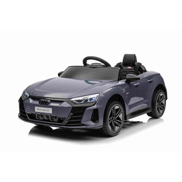 Elektrické autíčko Audi RS E-tron GT 12V, šedé, široké jednomístné sedadlo, 2,4 GHz dálk (obrázek 8)