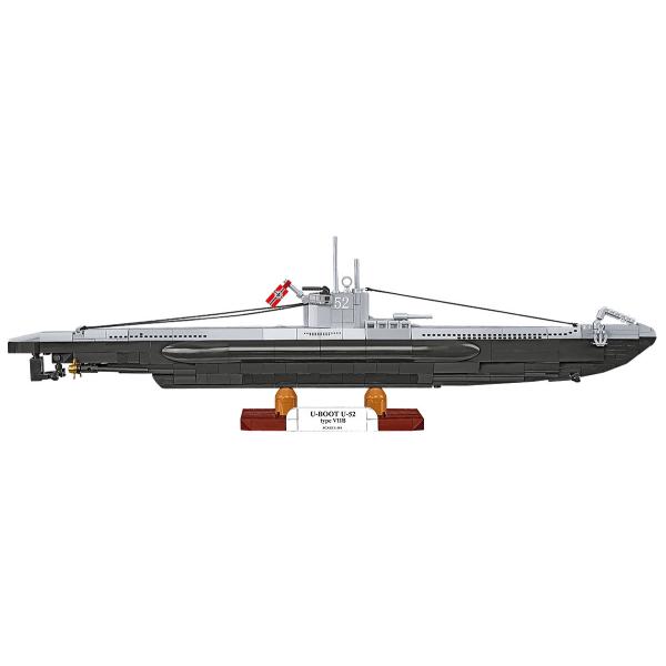 Cobi 4852 Druhá světová válka Německá ponorka VIIB (U-Boat U-52), 1:144, 470 k