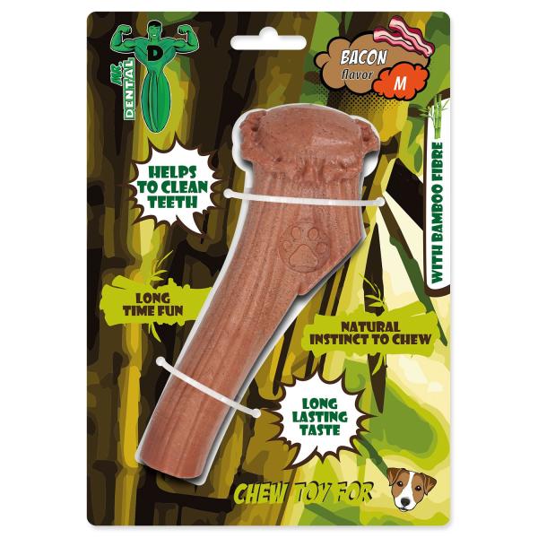 Hračka Mr. Dental žvýkací bambone paroh slanina M