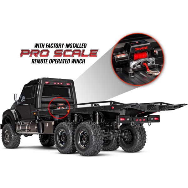 Traxxas TRX-6 Ultimate RC Hauler 6×6 1:10 RTR s navijákem černý